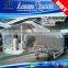 Tri-axle v type silo bulk cement tank semi trailer, dry bulk cement transport semi-trailer for sale