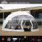 White pvc beach geodesic dome tent for sun shelter