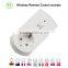 Electric Wireless Remote Control Socket set Europe Plug K15 3+1