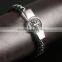 2016 Hot Selling Product Men Cross Cancer Leather Bracelet