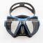 Summer promotion high quality mask and easy drain away water snorkel MS2408