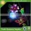 Handmade Metal Bird Feeder With Solar Lighting Garden Decoration