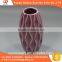 Simple style glazed cone vase