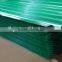 corrugated steel sheet as roof