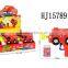 inertia plastic solid color fire engines bubble gun toys for kids