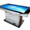 26" multiple use finger touch screen table advertising lcd screen with WIFI