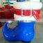 Hot Sale Fiber Glass Christmas Decoration,large Santa's Boot for Decorating