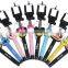Monopod Wired Coloful Selfied Stick With Cute Cartoons