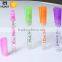 mini perfume spray glass test tube with pump and cap
