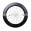 2015 China cheap bike wheelsets & 88mm tubular wheelset, 88mm Tubular Carbon Wheelset Fast Delivery