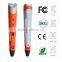 charger eu plug kid toys new Semi-Automatic magic 4 color art OEM 3d pen
