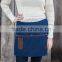 Super Quality Blue Denim and Leather Half Apron Made in China