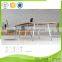 Small Round Office Meeting Table Diameter 1200mm Zingana Tabletop MFC Board