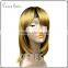 100% virgin brazilian human hair full lace wig ombre blonde wig