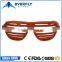 Personality party eyewear frames decorative funny wood glasses china manufacture