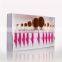 2016 newest fashionable mermaid makeup cosmetic brush set girl make up wholesale