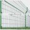 Pvc coated and galvanized wire mesh fences ISO9001