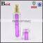 15/30/50ml colorful painting pink inside acrylic plastic bottle double wall pp inner cap