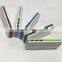 High Quality portable Metal Slim Power Bank 6000mah 8000mah 10000mah with customed logo