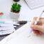 DIY Creative Stationery Personalized Novelty Gel Pen Fresh Color Ballpoint Pen Best Promotional Gift Black Ink Office Roller Pen