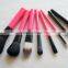 7pcs new style promotional gift makeup brush set with metal case