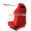 ALL RED Reclinable Sport Car Seats Universal Racing Seat For Sale SPD