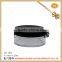Hinged loose powder jar with sifter and mirror