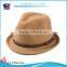 Custom your own logo 100% Wool Felt Mens Fedora Hat Wholesale