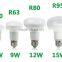 E14 R39 E27 R50 R63 R80 R90 R95 Ceramic Body Aluminum Body PBT Plastic Alimunim Heat 3w 5w 8w 10w 12w 15W Led Reflection Bulb
