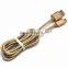 High quality cable roll Nylon Micro USB 3.0 data charging Cable