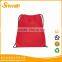 candy color 70D polyester drawstring bag / shoes bag /backpack for sports