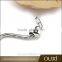 OUXI Wholesale Heart Stainless Steel Charm Bracelet Bead B40015