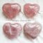 Wholesale Natural Rose Quartz Heart As Crystal Wedding Gifts for Guests