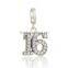 B0004 Fashion European DIY 925 Sterling Silver Charm Bangle For Women