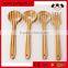 Bamboo kitchen tool 4 sets spoon and fork cooking set
