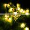 2015 new Solar power 20LED Diamond shaped Fairy String Light For Wedding Party Garden Christmas Tree Decoration