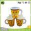 Arabic insulated disposable hot drink paper tea cup with handle