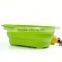 Creative Telescopic Foldable Silicone Food Container Bowl With Cutlery Microwave Oven
