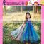 2015 Europe market long lace baby party dress wholesale price sleeveless kids girl tutu dress tutu skirt