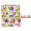 2016 new design printed pul with fleece baby changing mat
