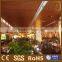integrated wood plastic composite hotel coffee shop ceiling designs