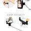 wireless mobilephone bluetooth Selfie Stick,wireless bluetooth monopod selfie stick with USB cable charger