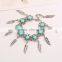Leaf Alloy Tassel With Resin Diamon Bracelet 2016 Tassel