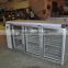 Bar counter fridge with stainless steel table top