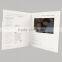 7' Advertising lcd video mailer , lcd video business cards for fair display