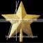 Indoor and Outdoor 20CM Star Tree Topper Christmas Tree Decoration