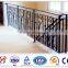 Powder coating black cast iron stair railing