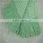 model cotton dress green color socks with toe stripe style
