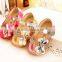 newborn fabric baby shoes leather baby shoes for girls