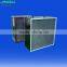 High efficiency wood frame pleat hepa filter